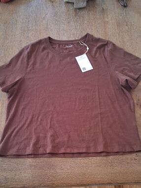 Quince Short Sleeve Shirt Size L New